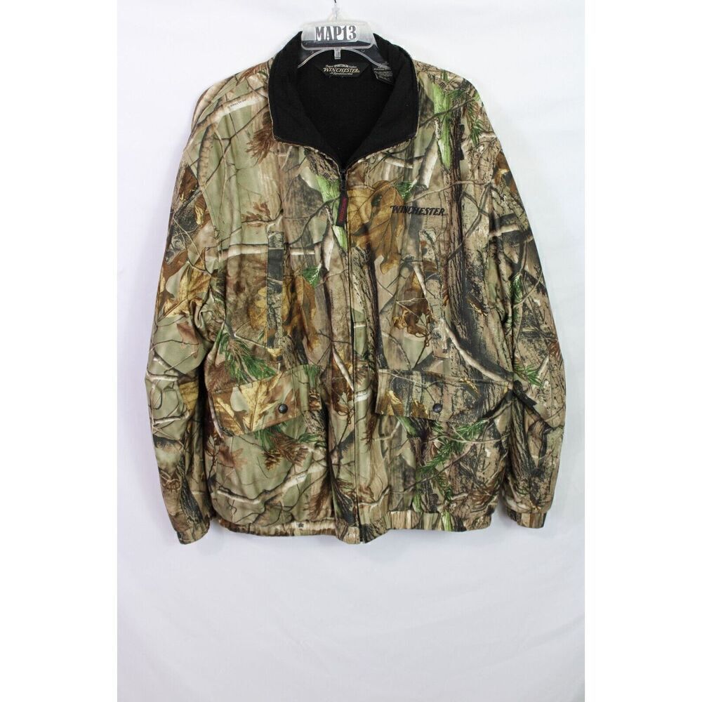 Winchester Sportsman Cold Ridge Parka Realtree Camo Jacket sz XL Hunting